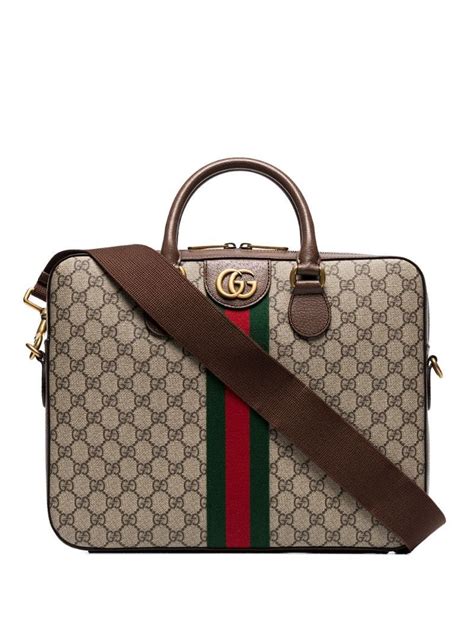 gucci supreme laptop case|Gucci laptop bag women's.